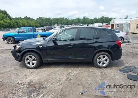 2012 BMW X3 xDrive28I from USA, damaged, VIN 5UXWX5C54CL720445